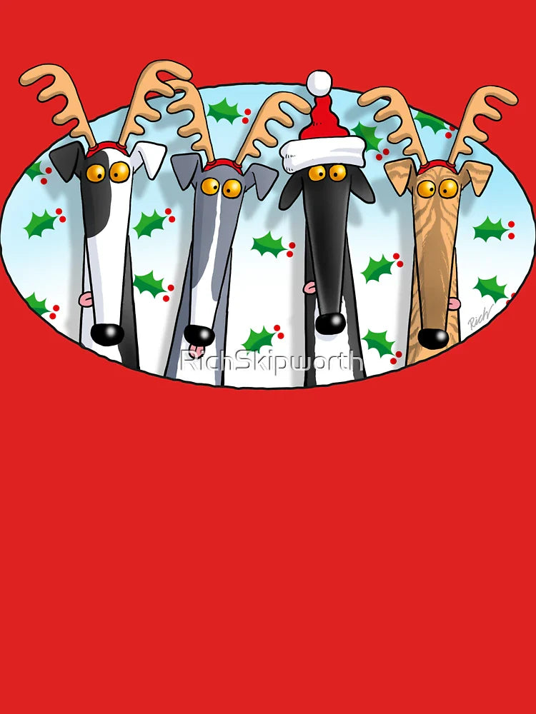 Greyhound Antlers (assorted) Classic T-Shirt