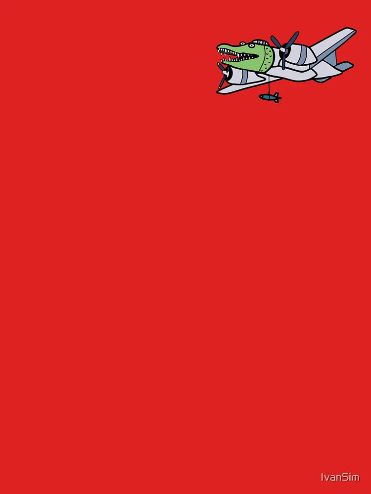 Bombardino Crocodilo – Loud Brainrot Meme Sticker Classic T-Shirt