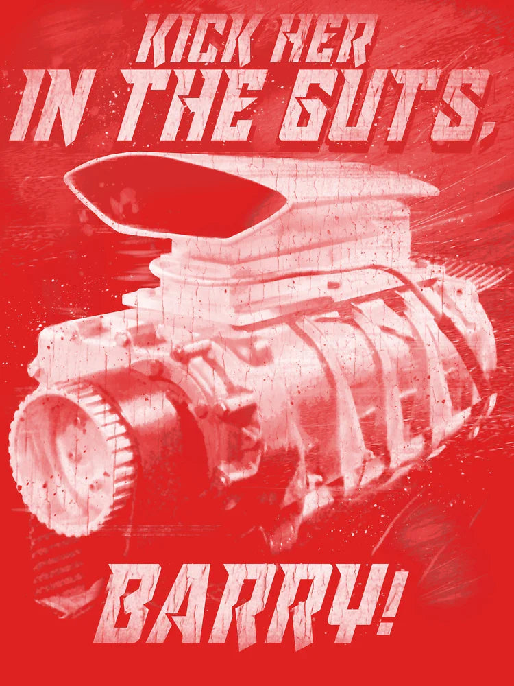 The Last of the V8s Kick Her in the Guts Barry! Classic T-Shirt