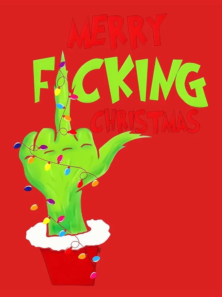grinch hand Christmas Classic T-Shirt