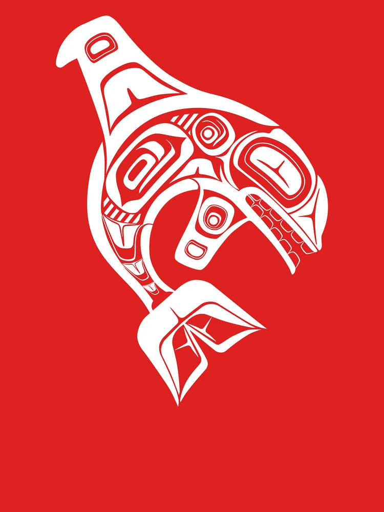 White Orca native formline design Classic T-Shirt