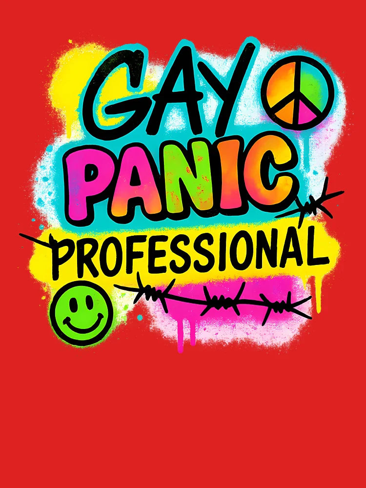 Gay Panic Professional – Bold Graffiti Design Classic T-Shirt