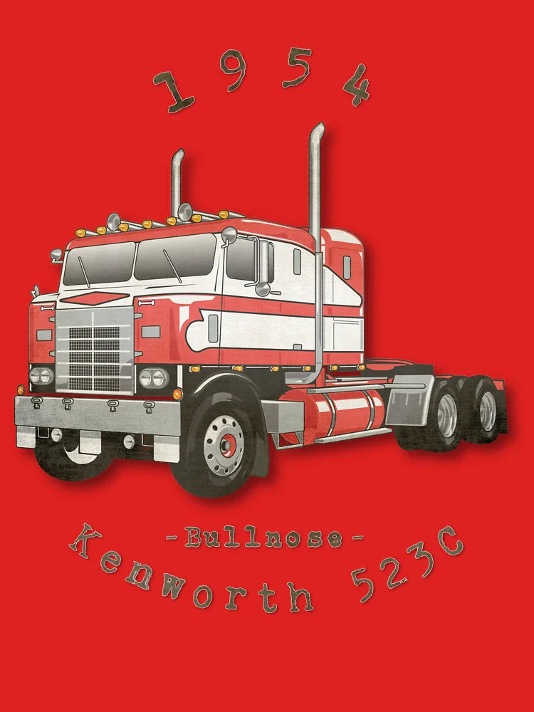 1954 Kenworth 523C Bullnose Classic Cabover Truck Classic T-Shirt
