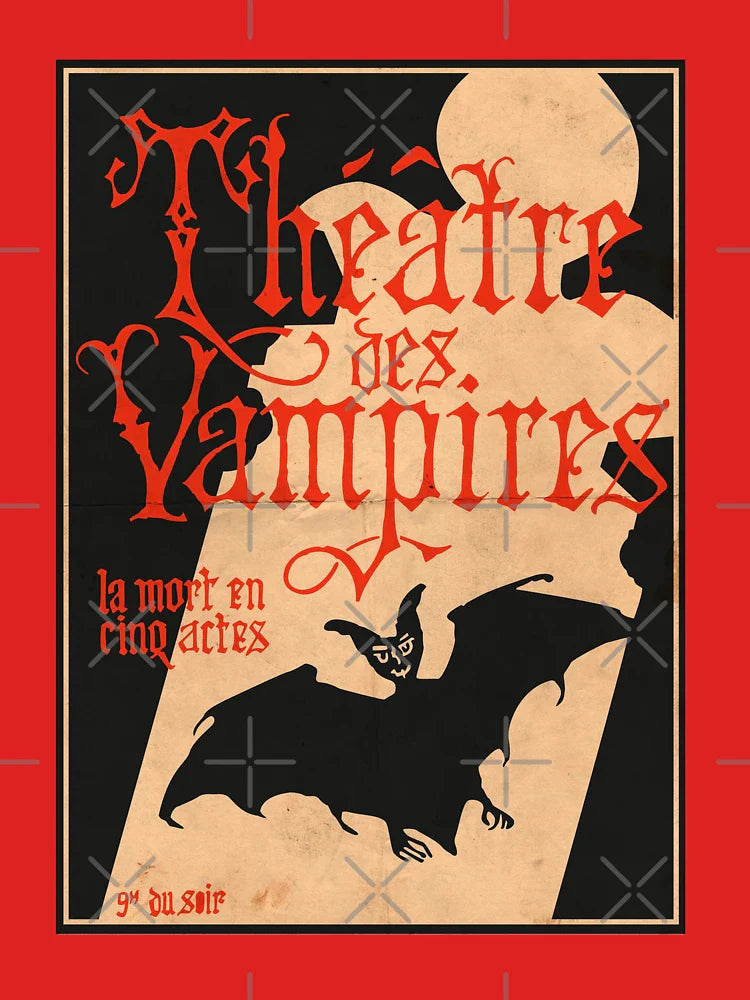 Théâtre des Vampires Poster | Interview with the Vampire Fanart Classic T-Shirt