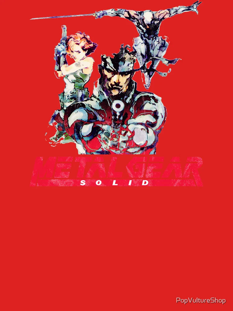 Retro Metal Gear Solid  Classic T-Shirt