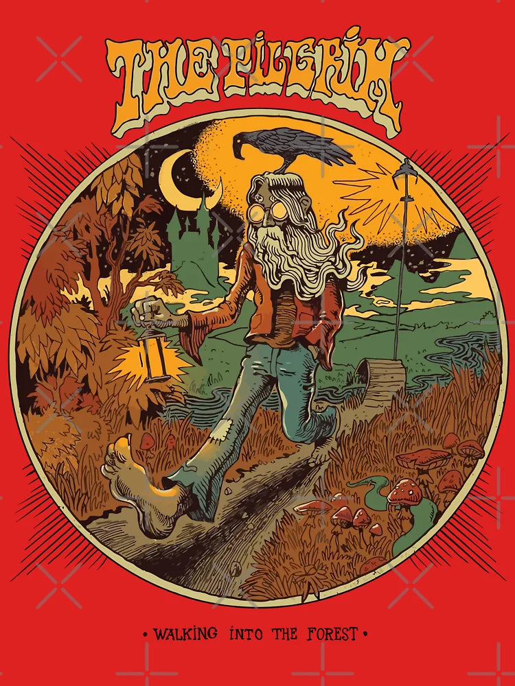 The Pilgrim - Walking into the Forest Classic T-Shirt