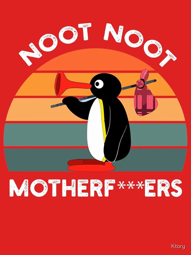 Noot Noot Motherf Pingu Shirt Pingu Meme Tee Funny Gift Noot Noot Pingu Classic T-Shirt