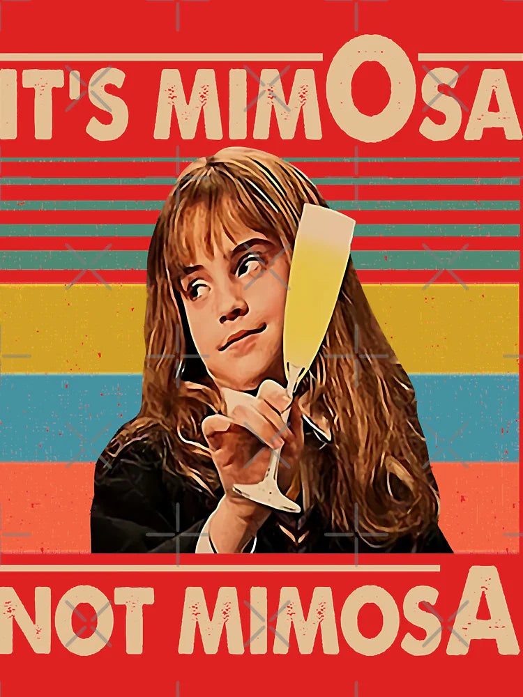 It's Mimosa Not Mimiosa Vintage Retro Classic T-Shirt