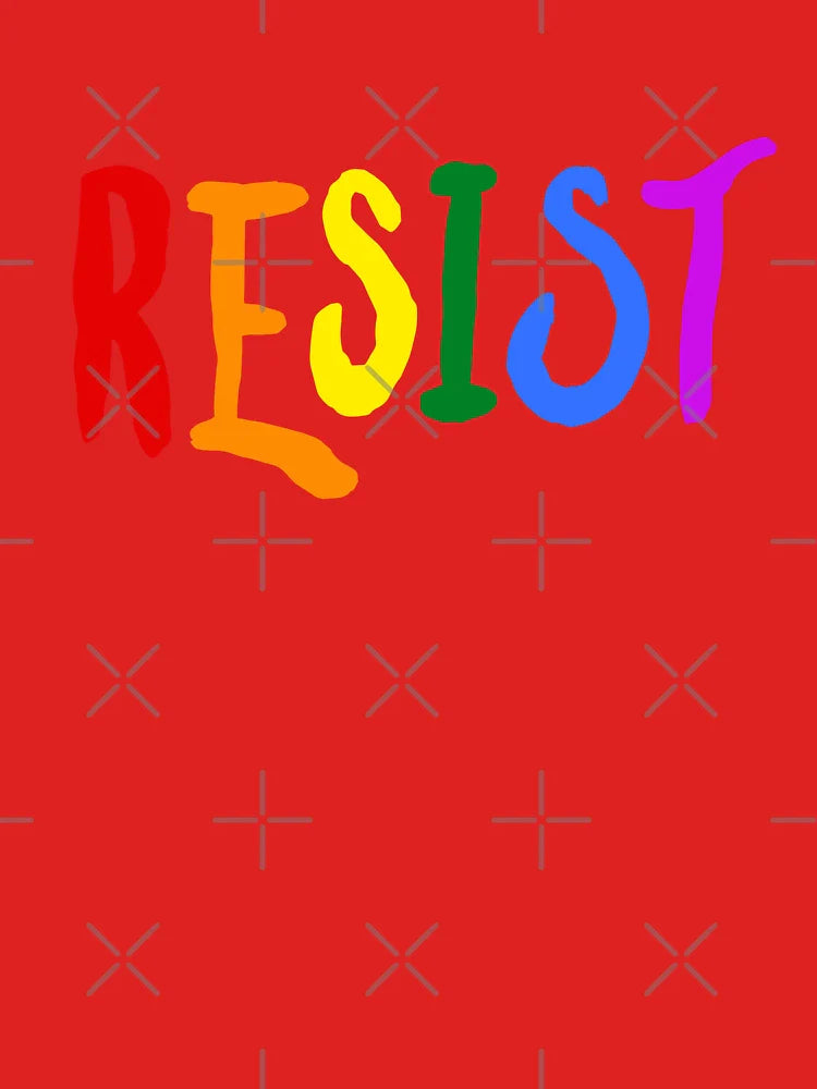 LGBTQ+ Resist Persist Pride Month Gay Pride Classic T-Shirt