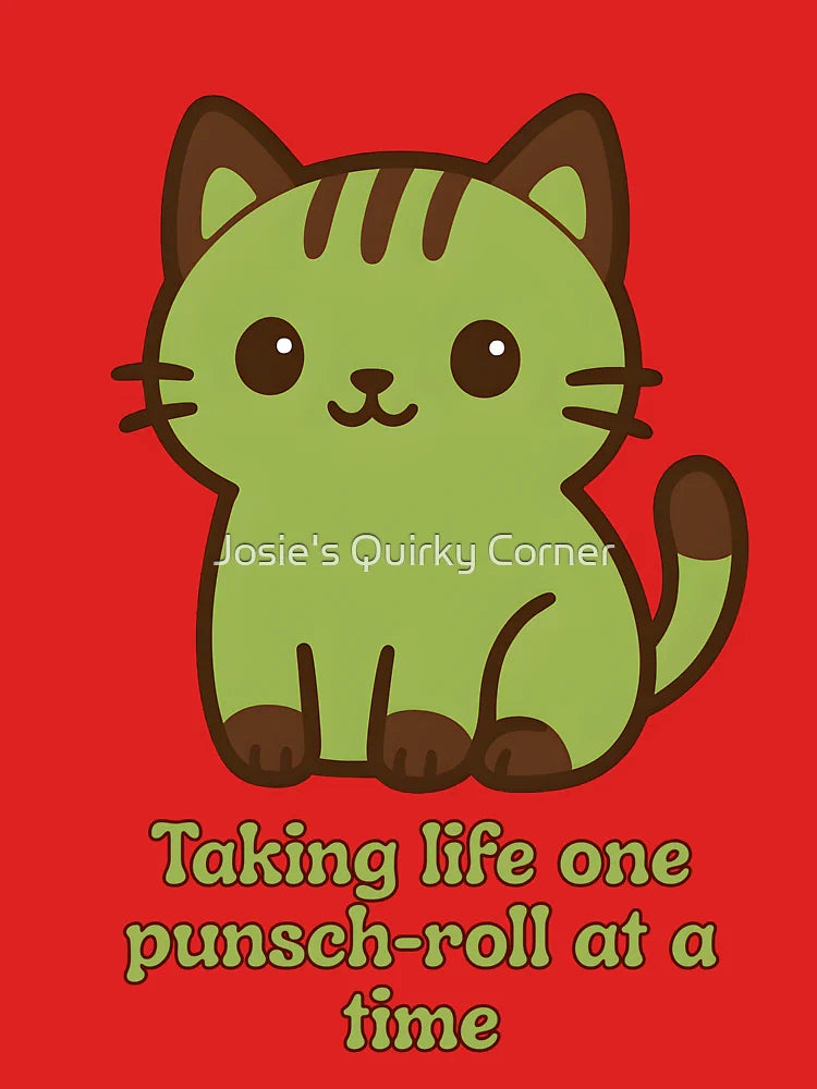 The Swedish Punsch-roll Cat - Taking Life One Punsch-roll  Classic T-Shirt
