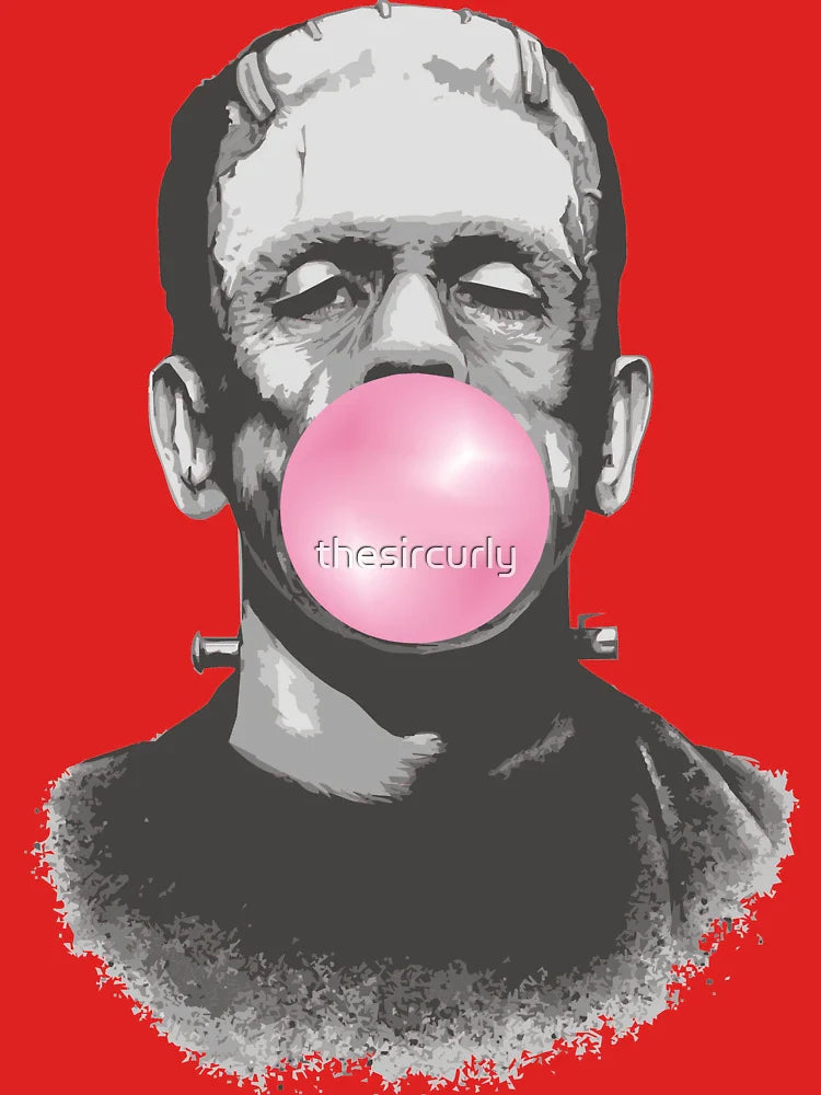 Frankenstein The Horror of Chewing Gum Classic T-Shirt