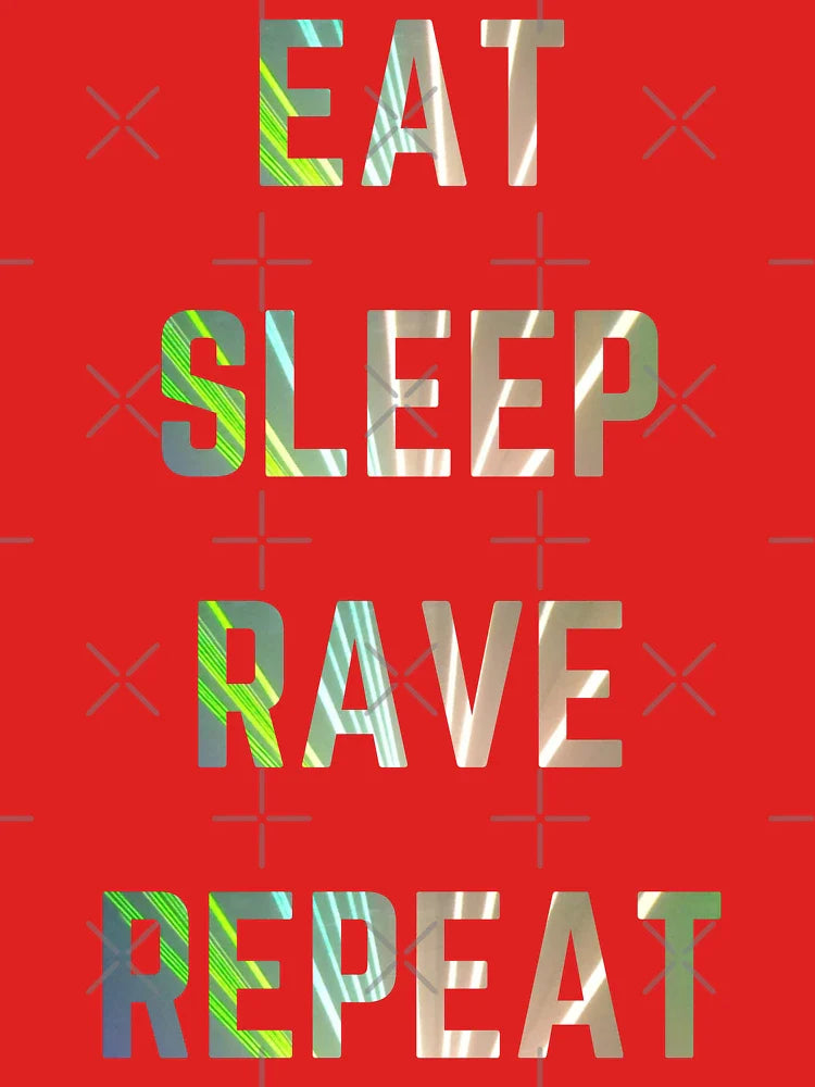 Eat Sleep Rave Repeat Classic T-Shirt