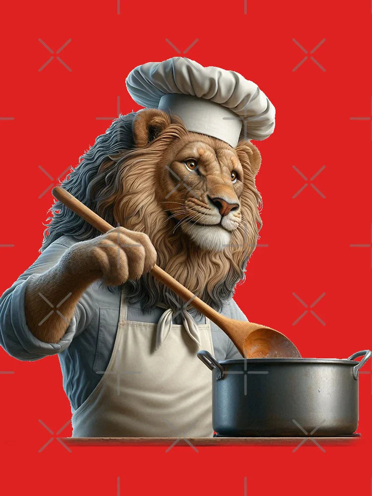 Cooking Animals - Lion Cook 2 Classic T-Shirt