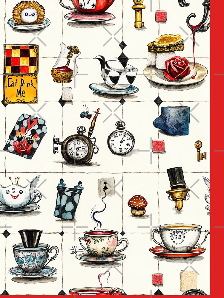 Whimsical Afternoon Full of Enchanted Tea Details Classic T-Shirt