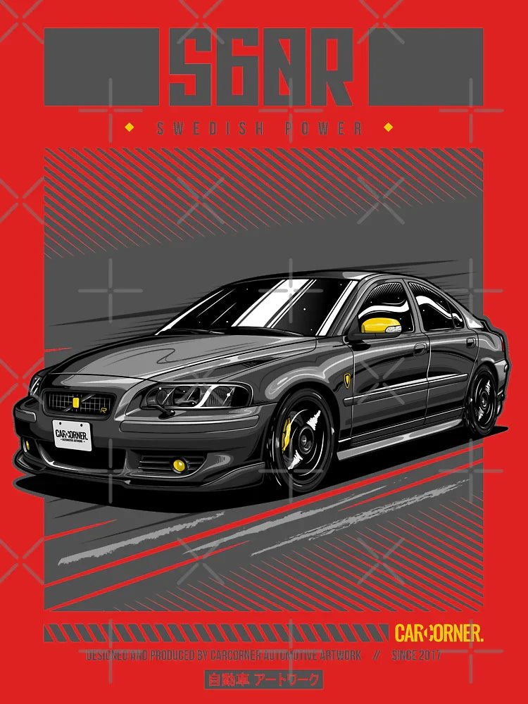 Swedish Brick S60R - CarCorner Classic T-Shirt