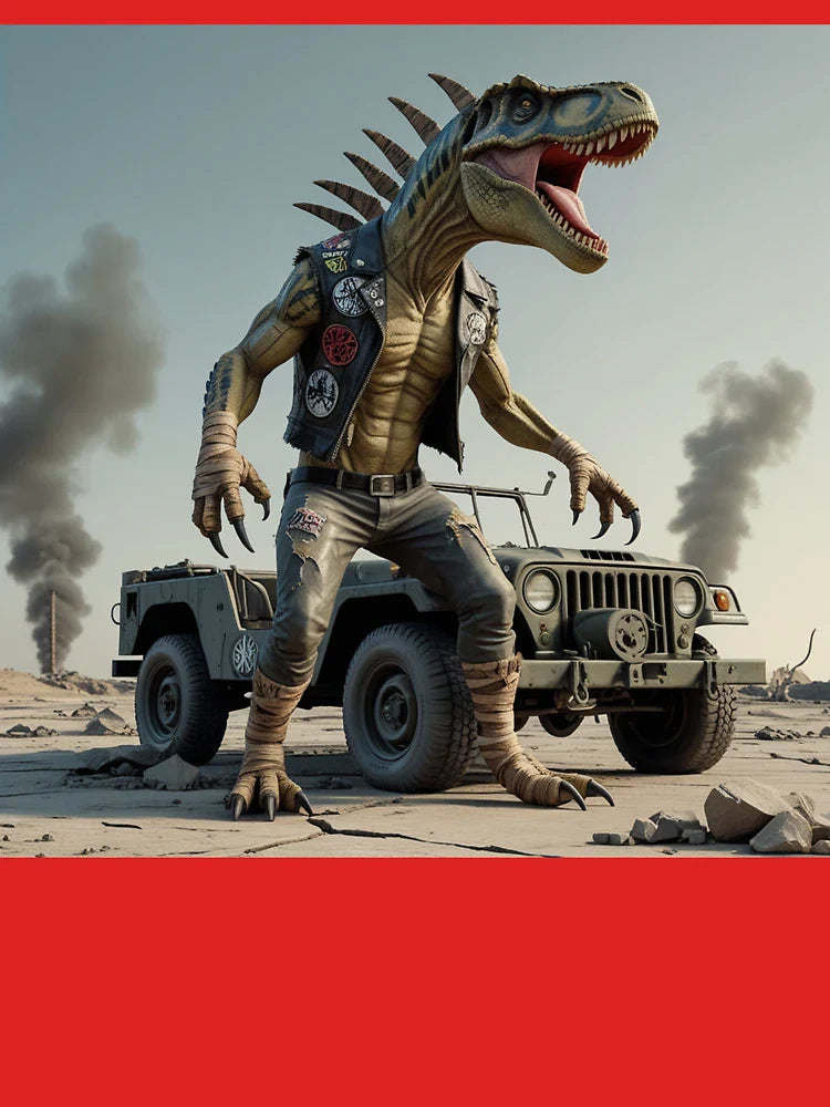 Ashclaw the rebellious velociraptor Classic T-Shirt