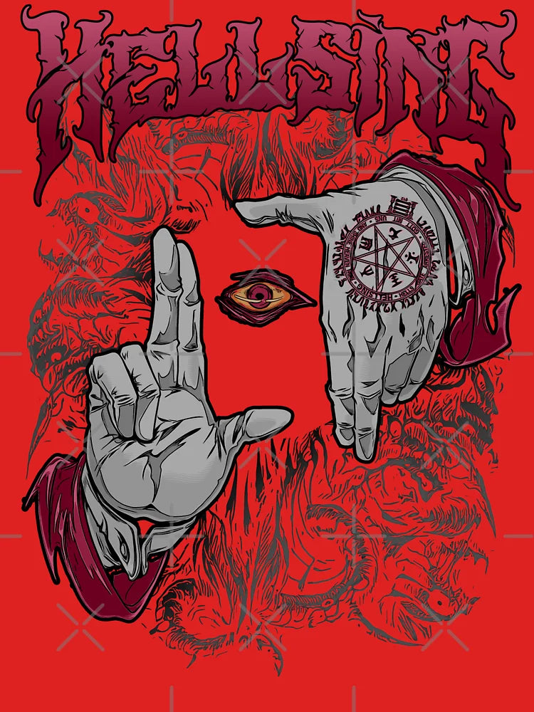 Hellsing Dark Gothic Art Classic T-Shirt
