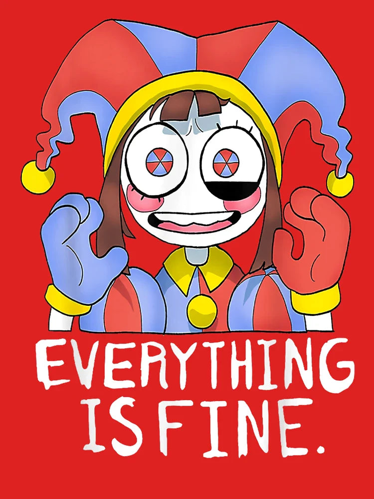 Digital Circus Pomni Everything is Fine Classic T-Shirt