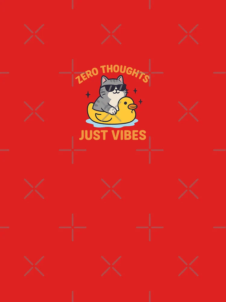 Cool Fat Cat Vibing Classic T-Shirt