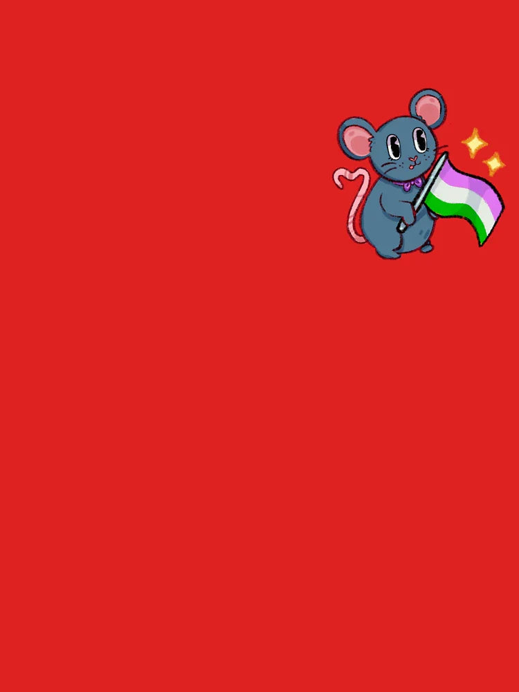 Genderqueer Pride Mouse Classic T-Shirt