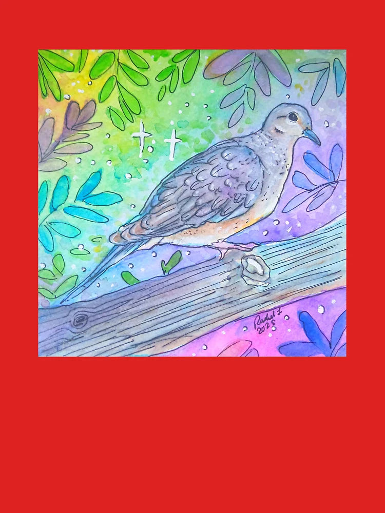 Mourning Dove Watercolor Classic T-Shirt