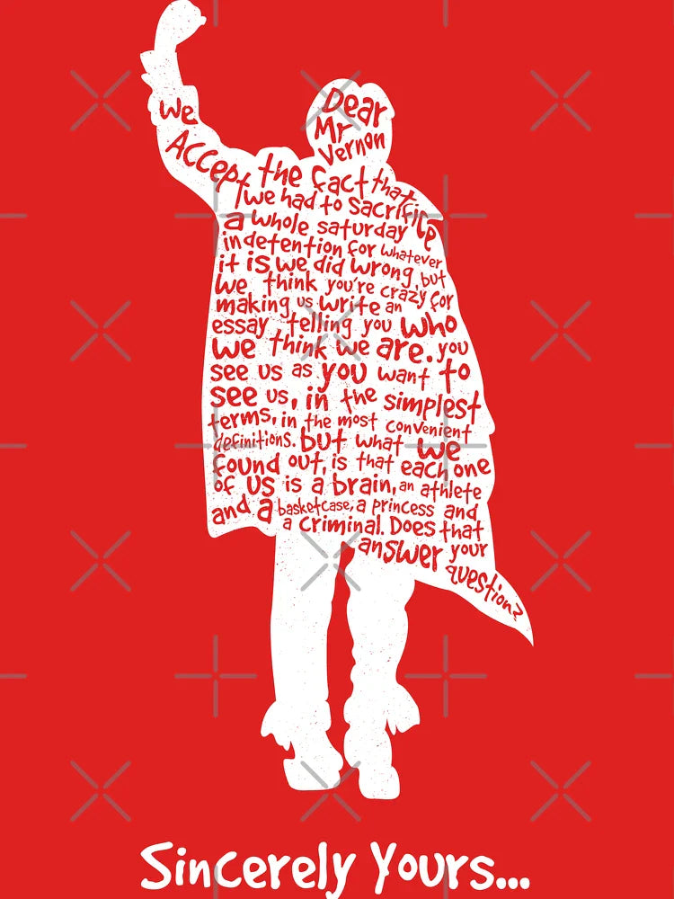 The Breakfast Club - Sincerely Yours - White Classic T-Shirt