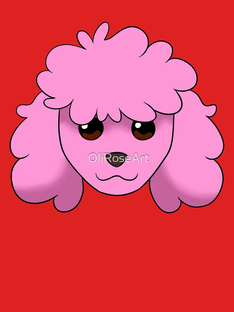Pastel Pink Poodle Classic T-Shirt