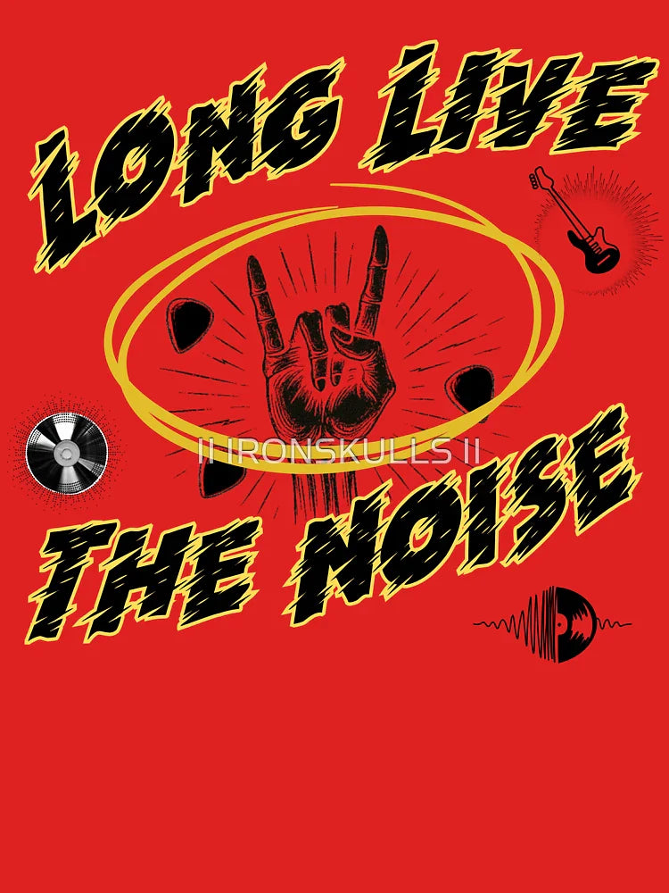 Long Live the Noise: The Hand of Rock Classic T-Shirt