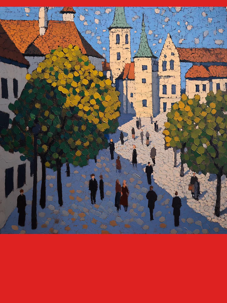 Munich | Post-impressionist painting style Classic T-Shirt