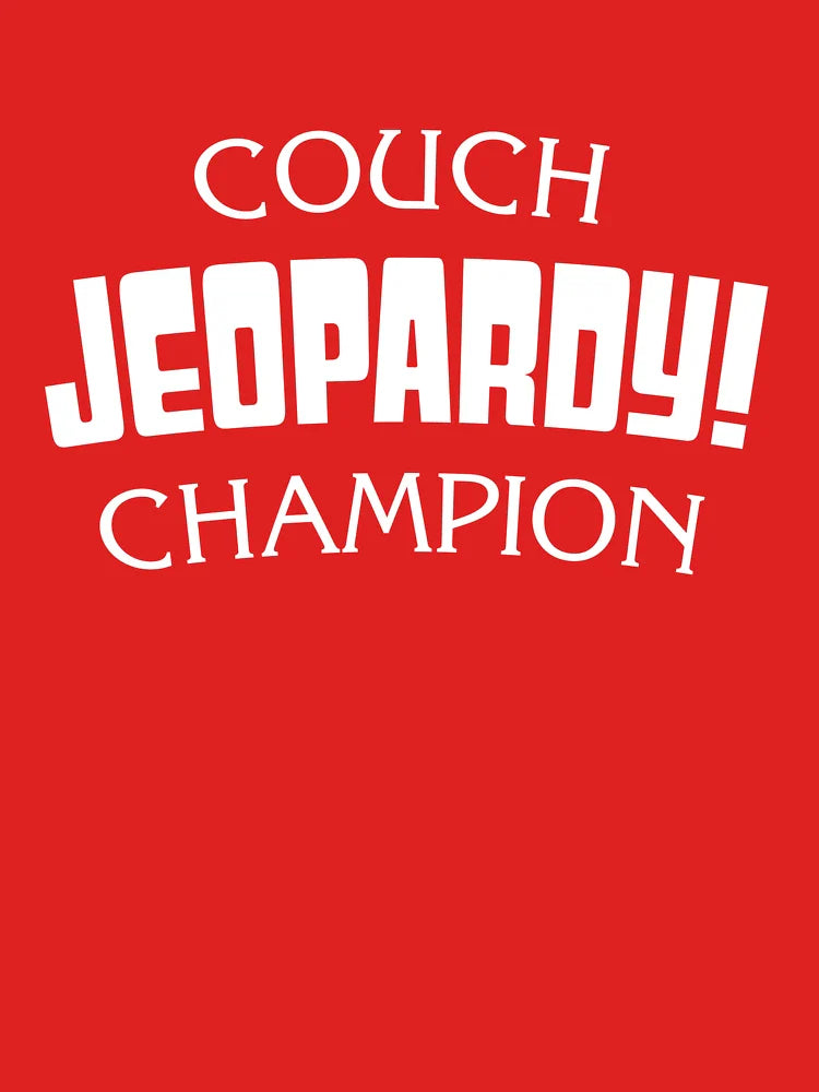 Couch Jeopardy Champion Classic T-Shirt
