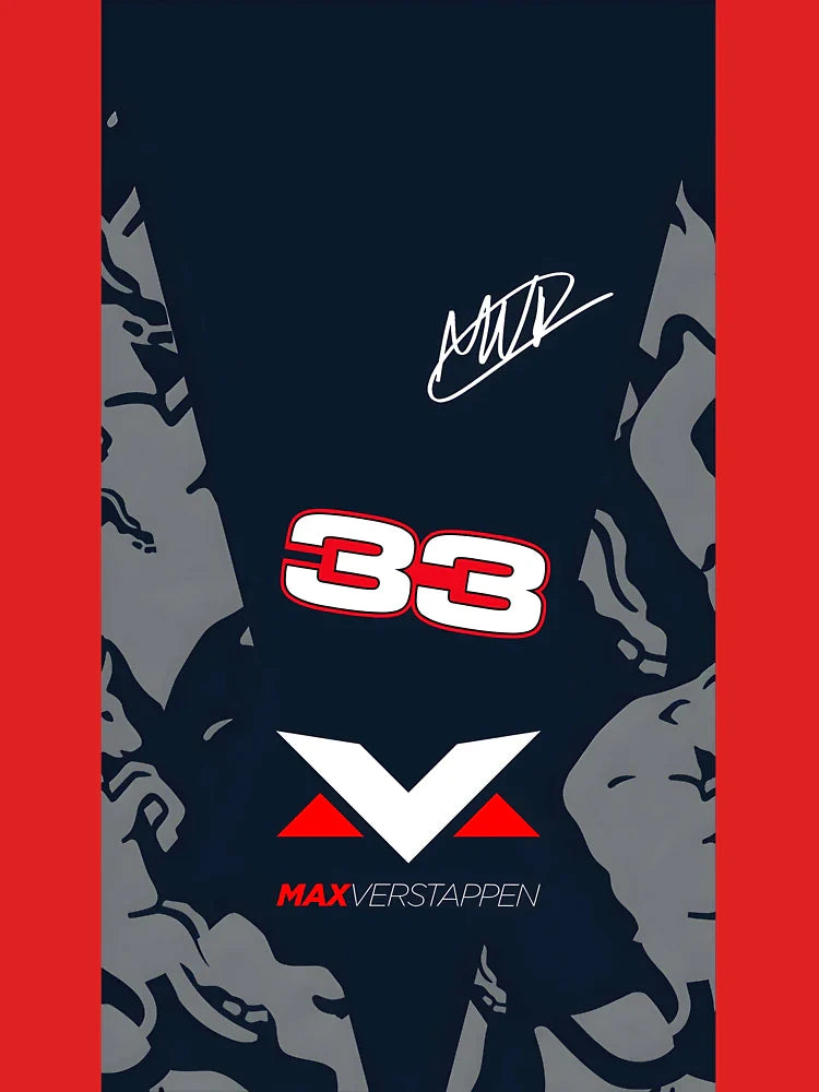 Max Verstappen 33 Signature Graphic Classic T-Shirt