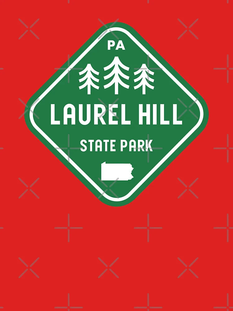 Laurel Hill State Park Pennsylvania Rhombus Classic T-Shirt