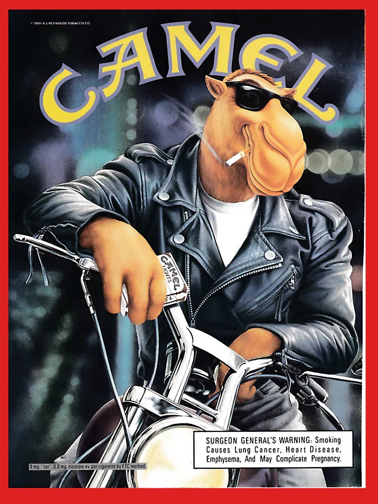 Joe Camel Motorcycle Classic T-Shirt