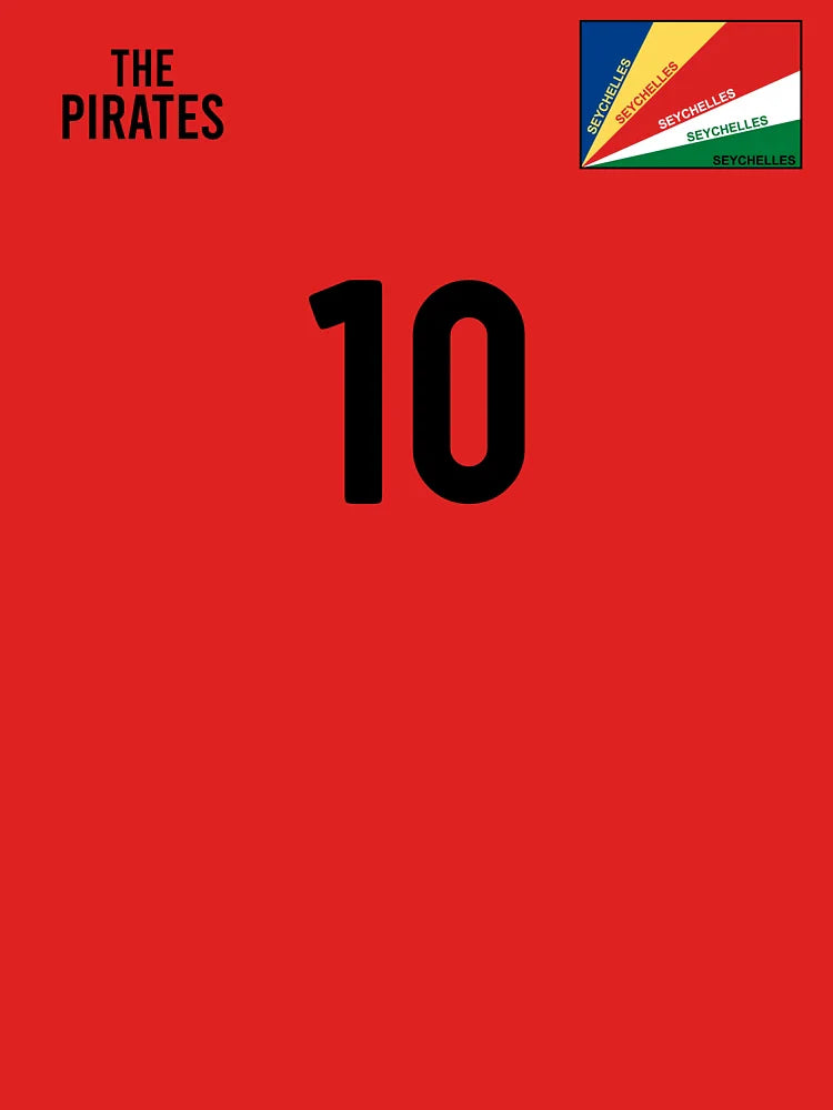 Seychelles Soccer Pride Retro Football Jersey for Fans Classic T-Shirt