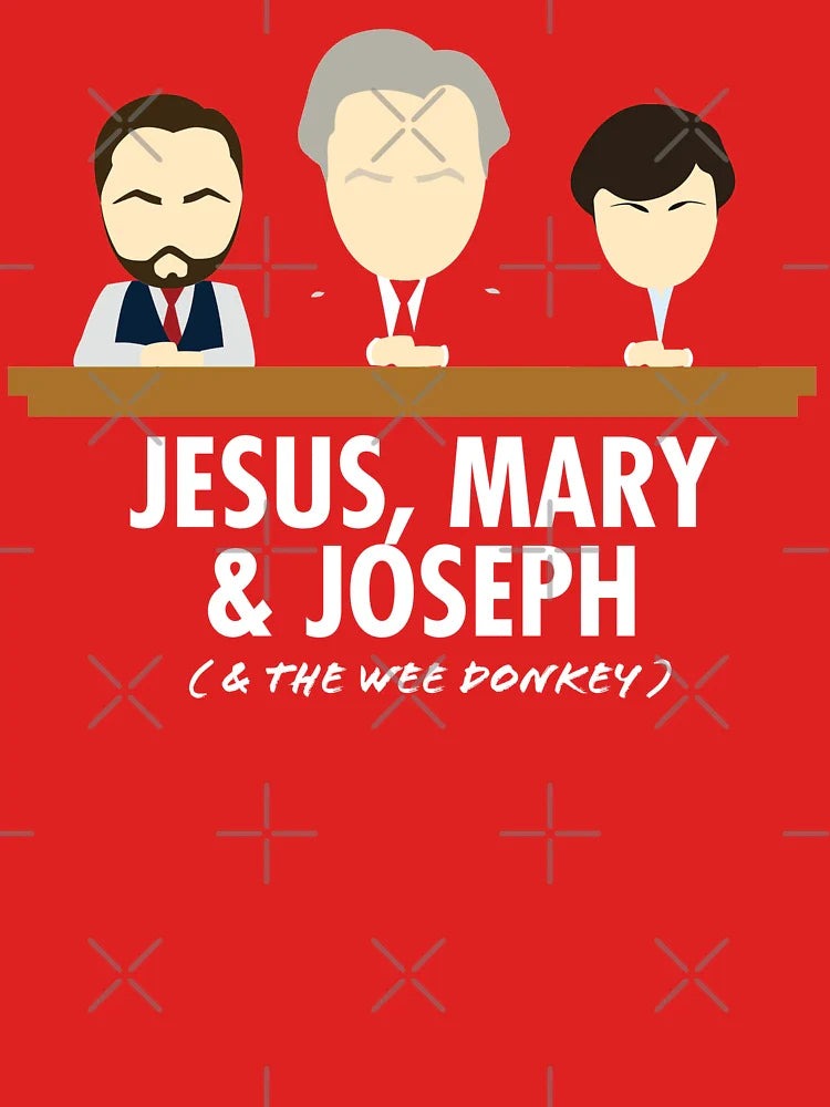 Jesus, Mary, Joseph & the Wee Donkey Classic T-Shirt
