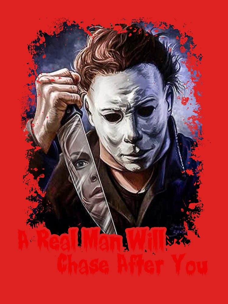 Horror Characters Tee, Horror Friend Shirt, Halloween Movie Shirt, Horror Killer Halloween Tee, Michael Myers Shirt, Serial Killer Shirt Classic T-Shirt