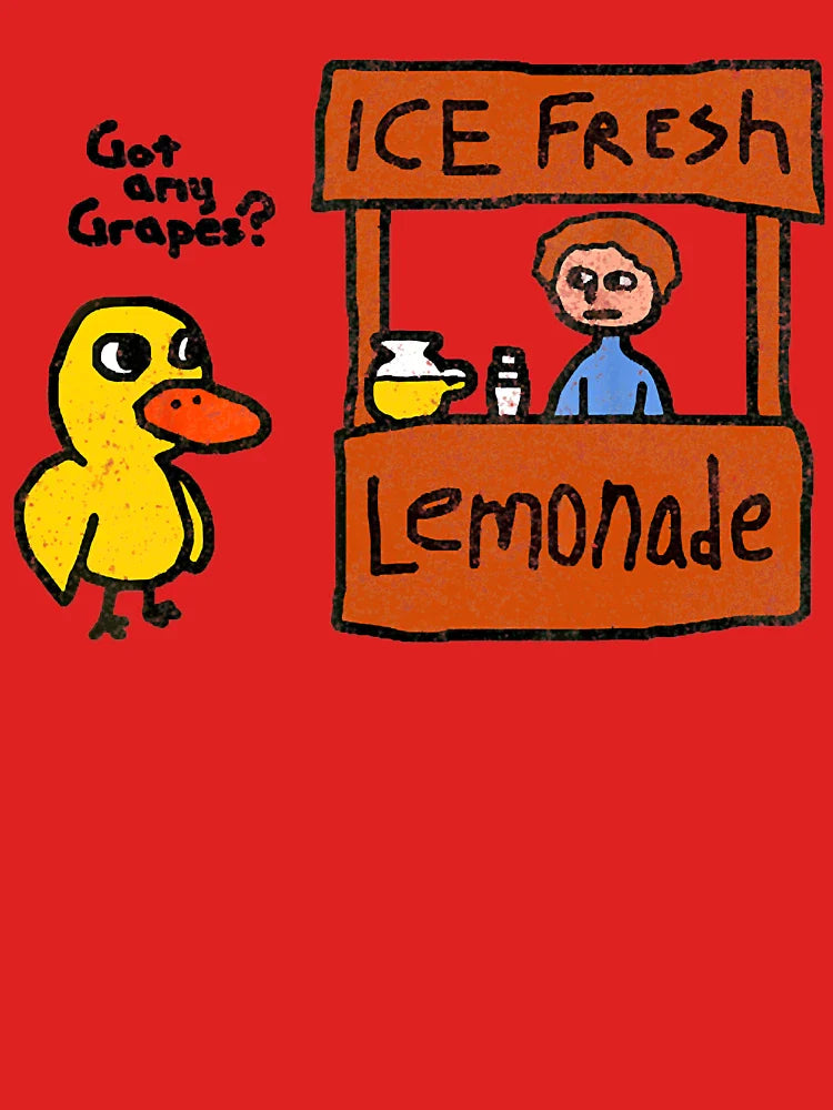 Ice Fresh Lemonade Got Any Grapes Duck Funny Gift Classic T-Shirt