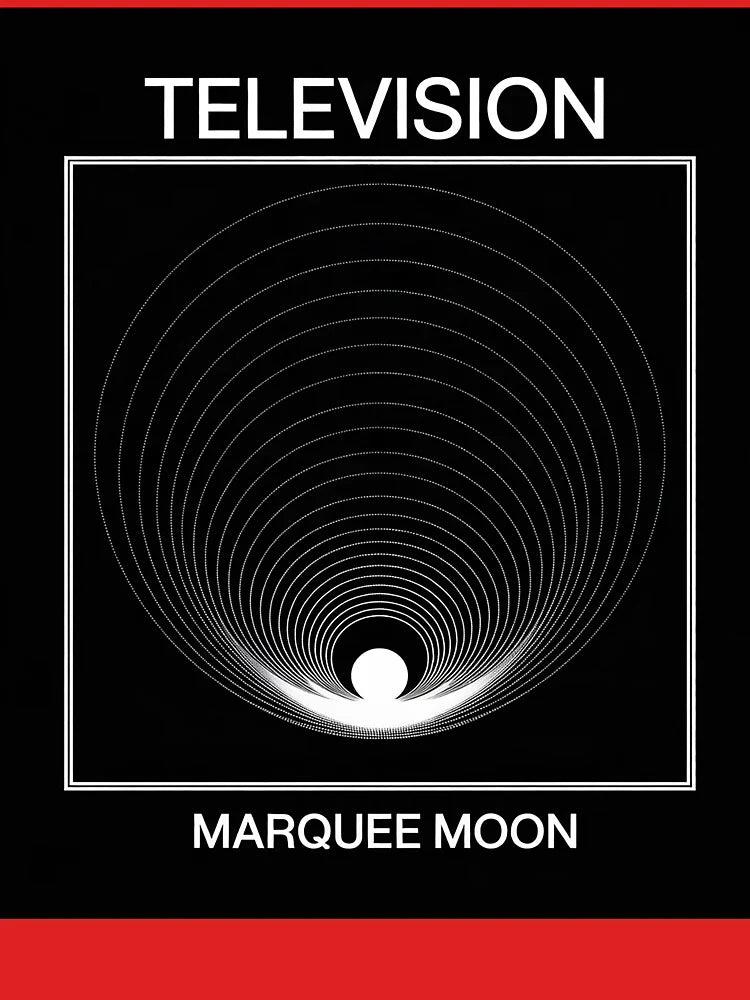 Televisions Band Marquees Moon Classic T-Shirt