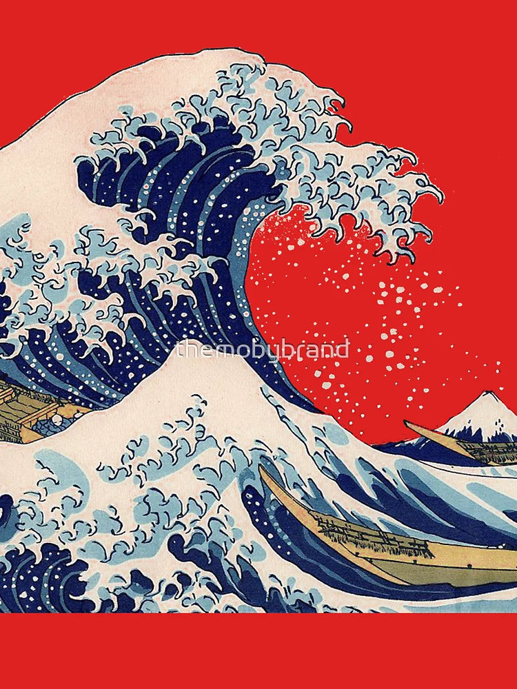 The Great Wave off Kanagawa by Hokusai Classic T-Shirt
