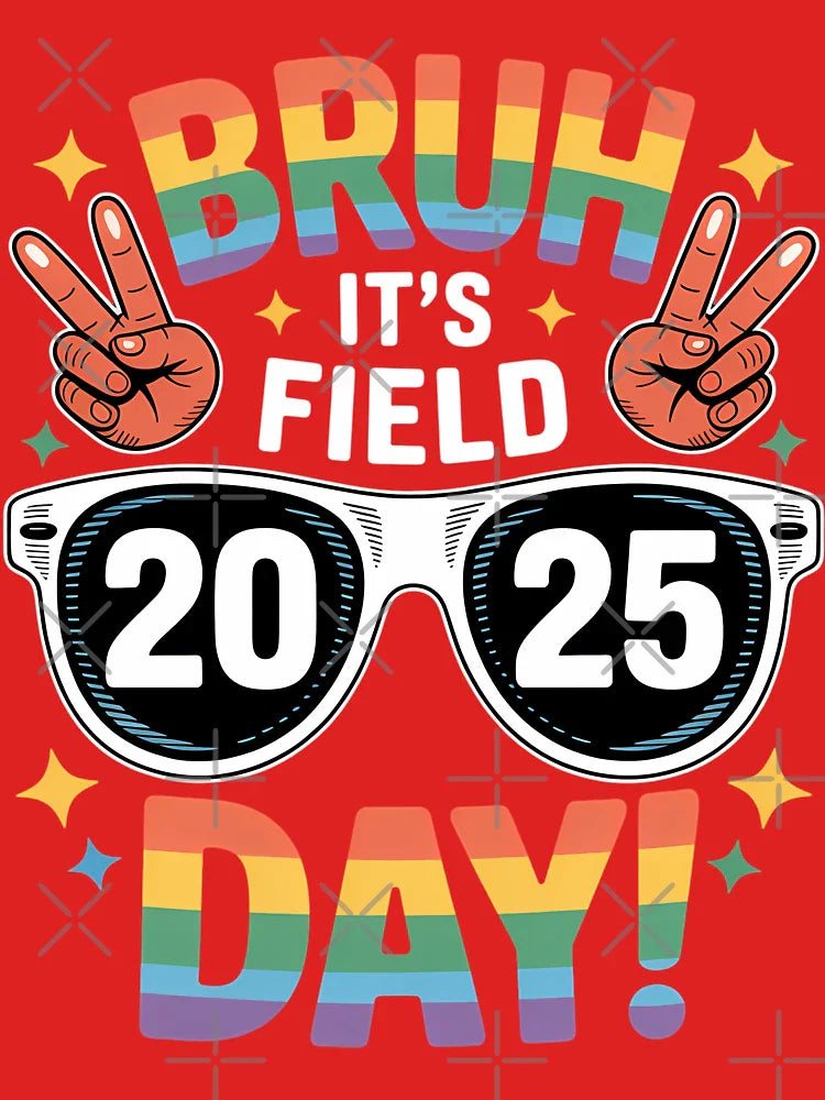 Bruh It's Field Day Teacher 2025 Classic T-Shirt