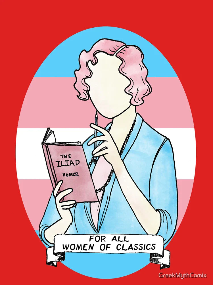 Copy of For All Women Of Classics - pink/blue/trans Classic T-Shirt