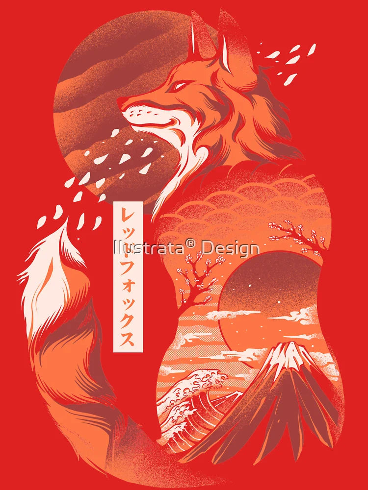 Japanese fox Classic T-Shirt