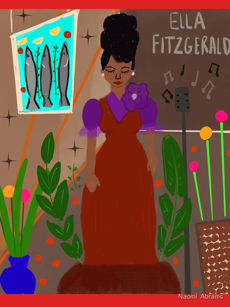 Women in Jazz series: Featuring Ella Fitzgerald Classic T-Shirt