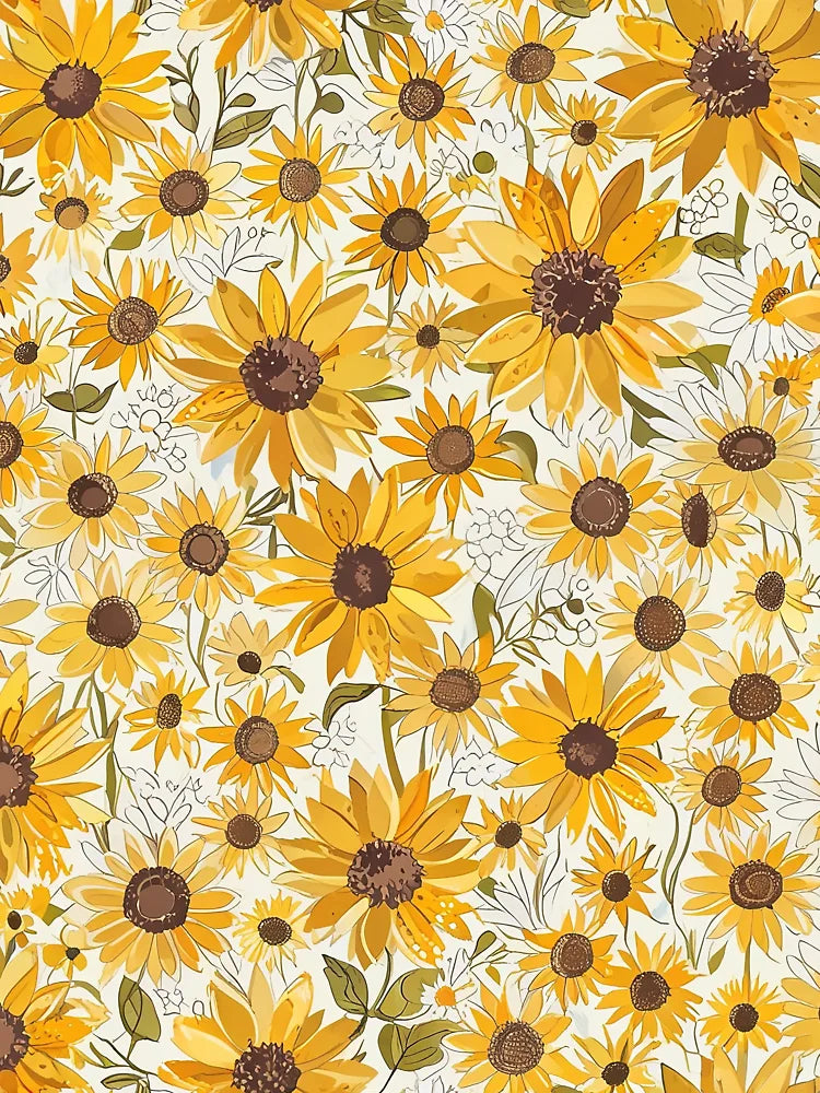 Bright Sunflowers Classic T-Shirt