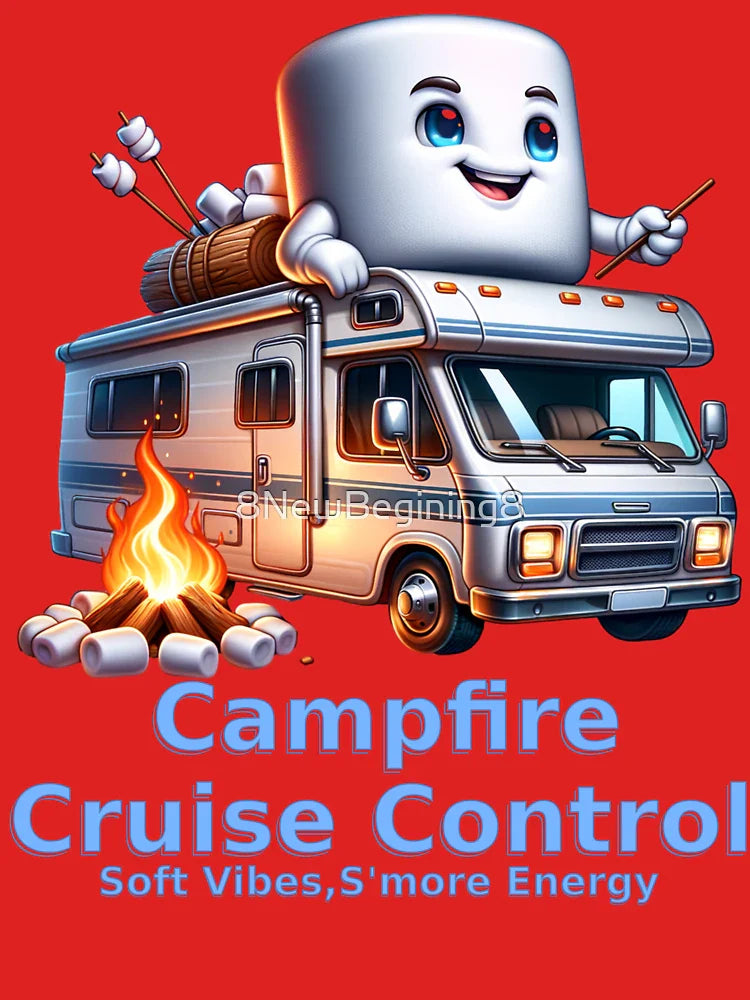 Campfire Cruise Control – Soft Vibes, S'more Energy Classic T-Shirt