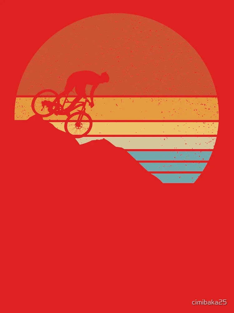 Vintage Mountain Bike Retro MTB Downhill Biking Classic T-Shirt