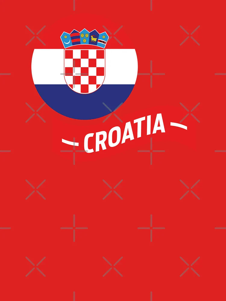 Croatia Flag Classic T-Shirt