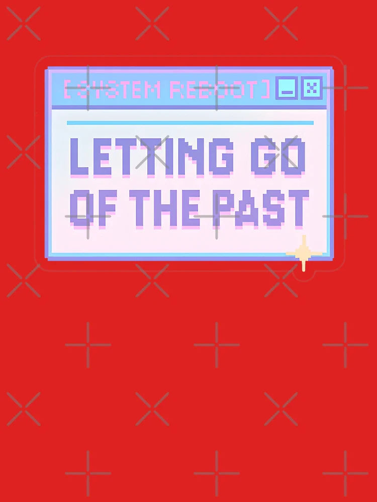 [SYSTEM REBOOT] LETTING GO OF THE PAST – Pixel Art Healing Design Classic T-Shirt