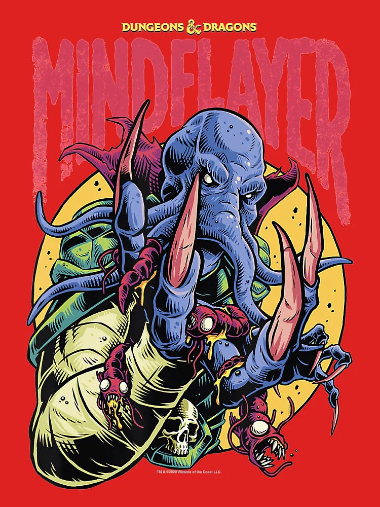Dungeons & Dragons Mindflayer Logo Classic T-Shirt