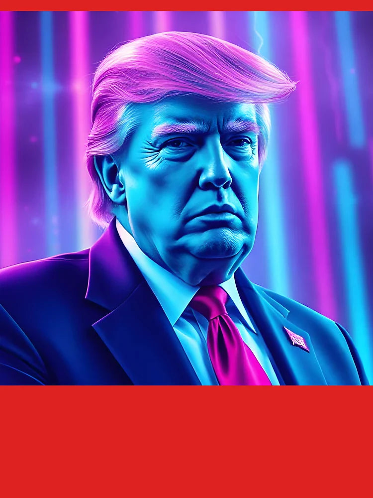 Trump Vaporwave T-Shirt – Retro Aesthetic 80s Synthwave Political Tee Classic T-Shirt